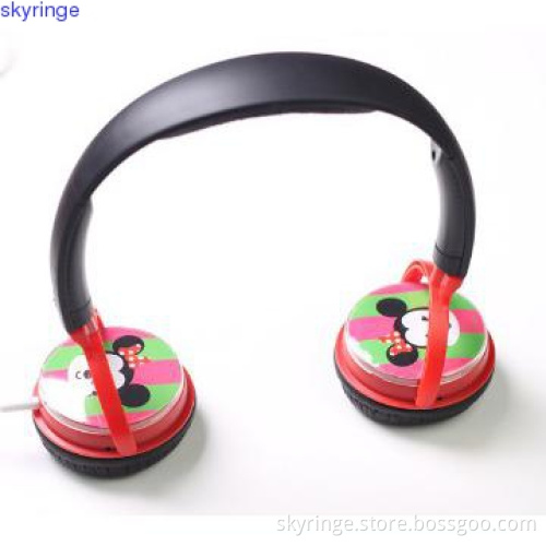 Colorful headphones, fashion headset with high quality